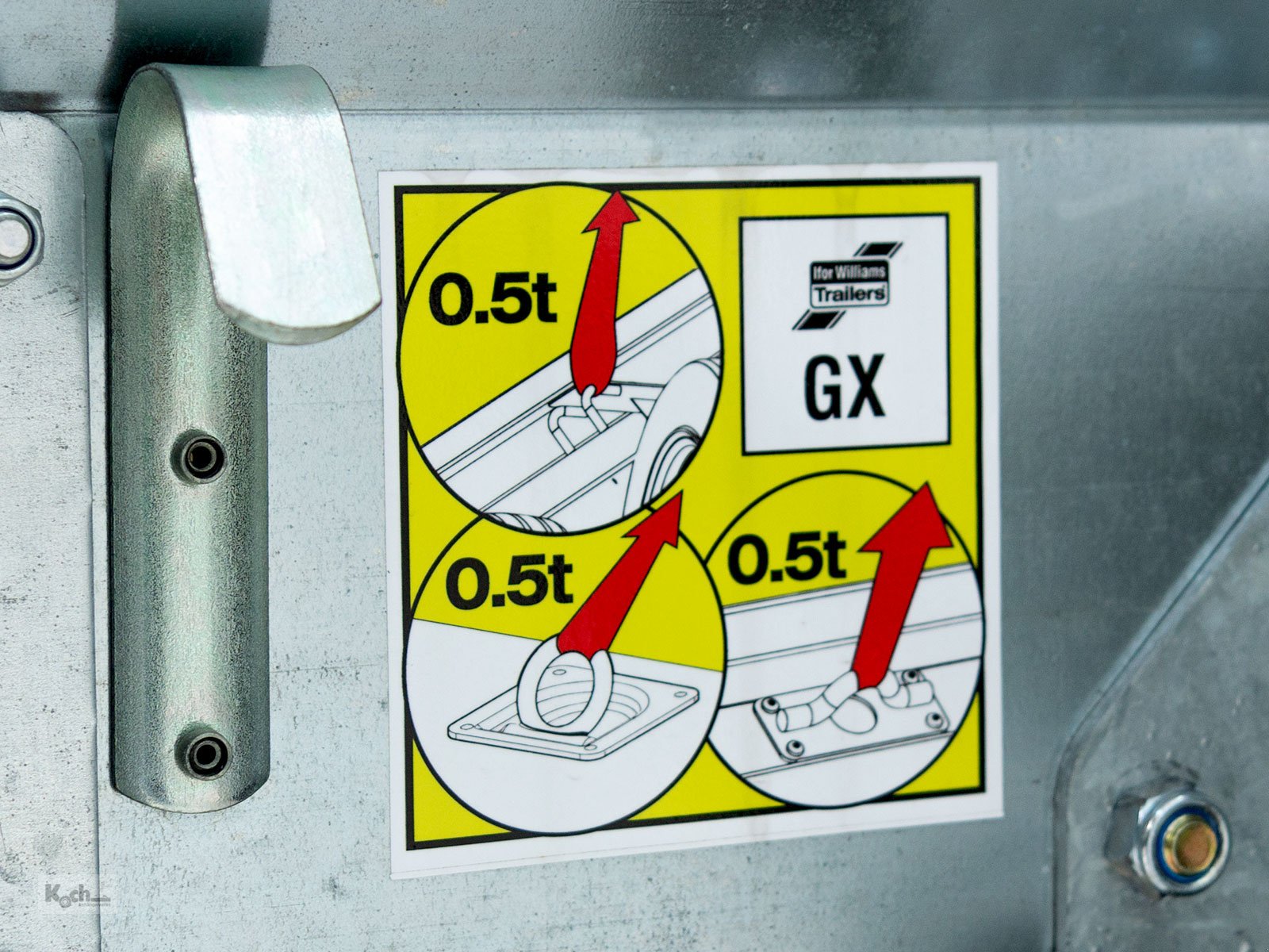 Anhänger a típus Sonstige Ifor Williams BaumaschinenanhÃ¤nger GX105 157x303 2,7t|Einzelrampen (Pkw11200369So), Neumaschine ekkor: Winsen (Luhe) (Kép 8)